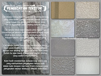 Pengecatan Tekstur Dinding Bangunan