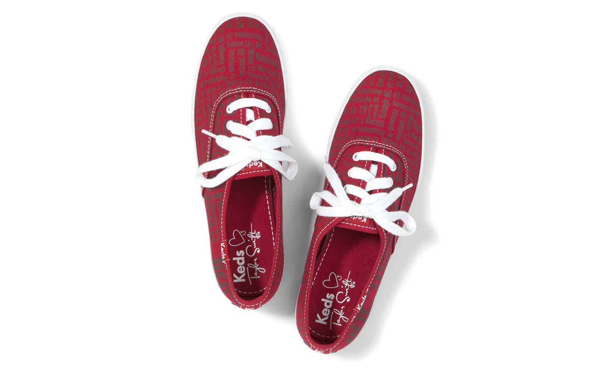 TAYLOR SWIFT Nation RED Tour Keds