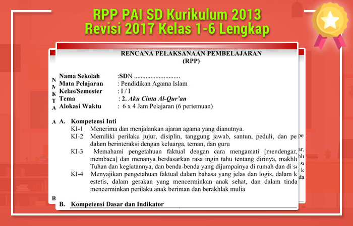 Rpp kelas 6 kurikulum 2013 Rpp kelas 6 kurikulum 2013