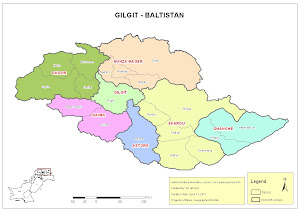 Map of Gilgit Baltistan