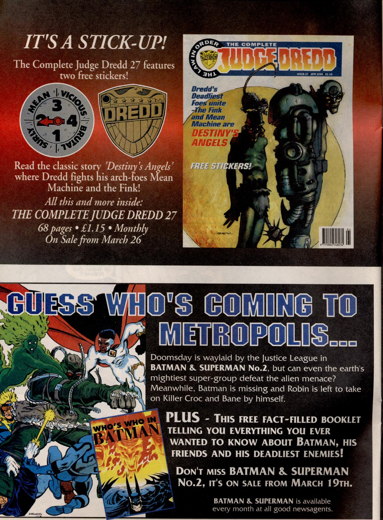 Read online Judge Dredd: The Megazine (vol. 2) comic -  Issue #50 - 32