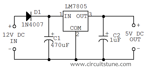 5vdc To 12vdc Converter Circuit Diagram - nerv
