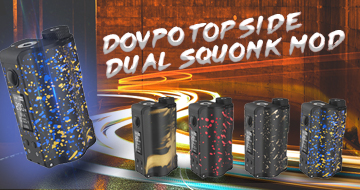 DOVPO Topside Dual 200W Squonk Mod New Colors Cheap
