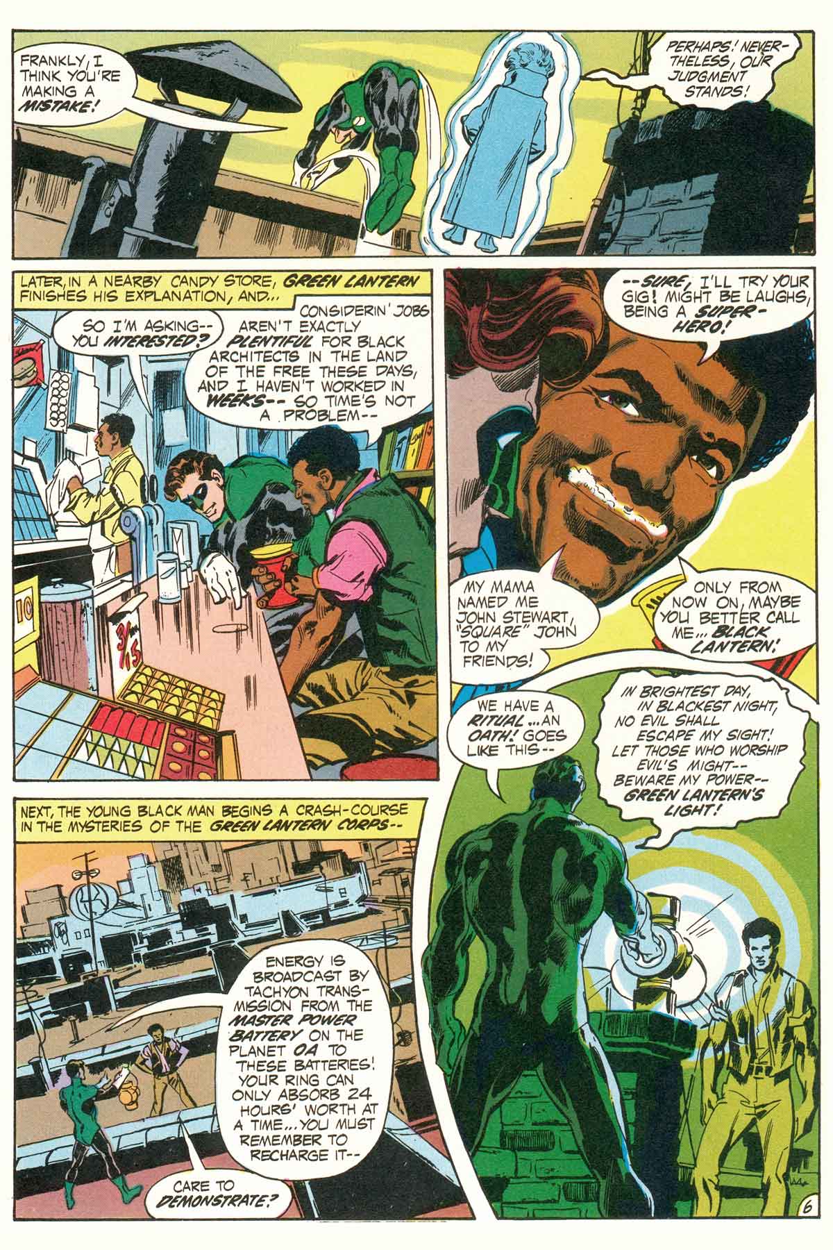 Read online Green Lantern/Green Arrow comic -  Issue #6 - 32