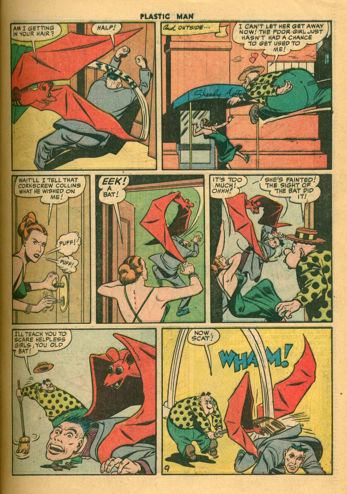 Read online Plastic Man (1943) comic -  Issue #27 - 11