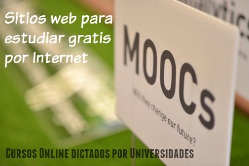 cursos online para estudiar gratis por internet