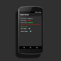 こちらは標準のMagisk Manager