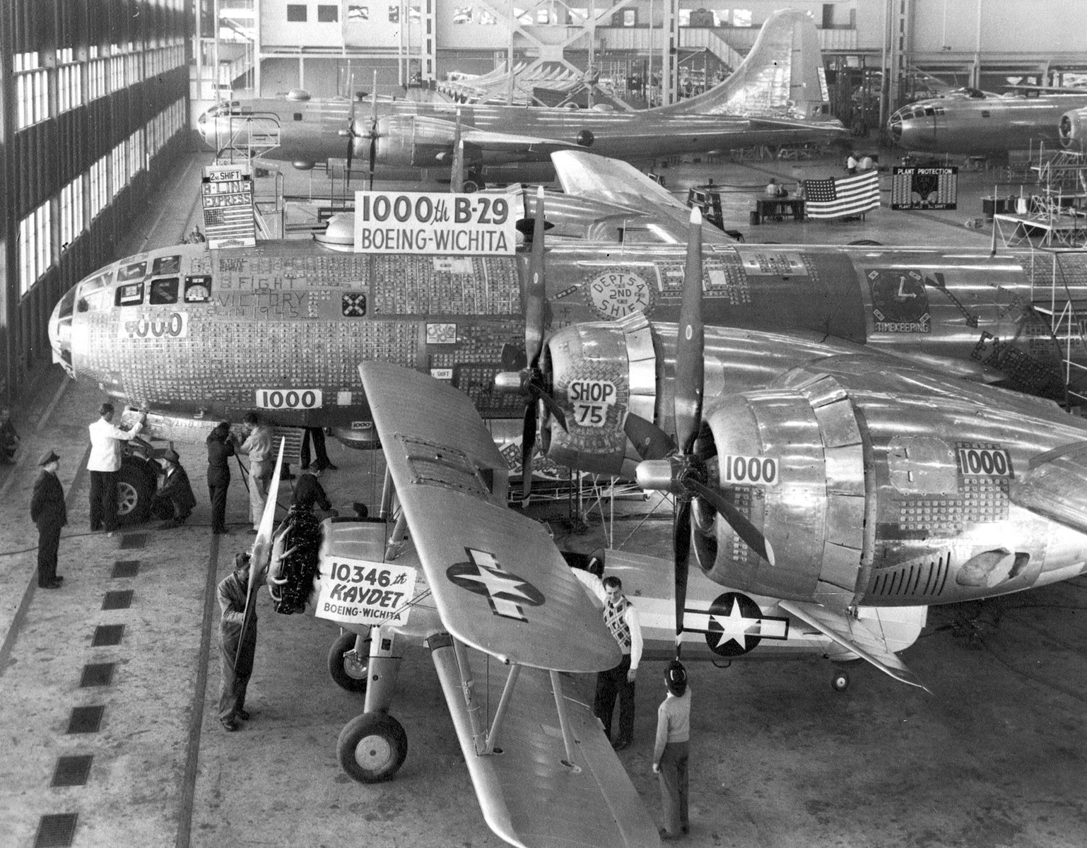 Just A Car Guy the 1000th B29 the Boeing built, in Wichita Kansas