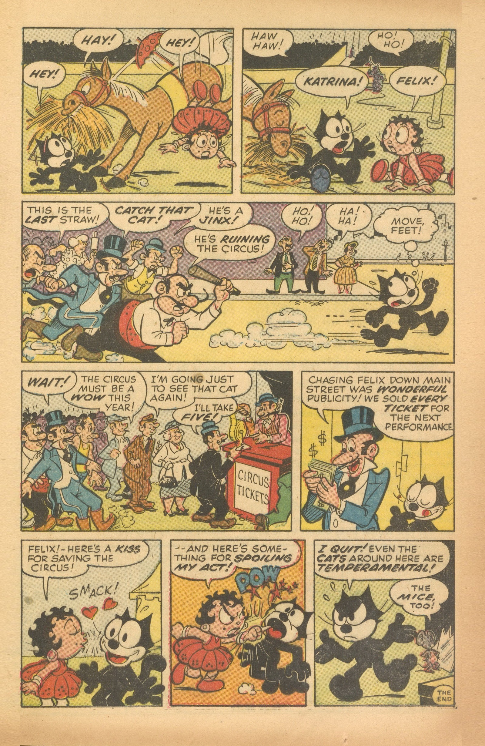 Read online Felix the Cat (1955) comic -  Issue #70 - 25