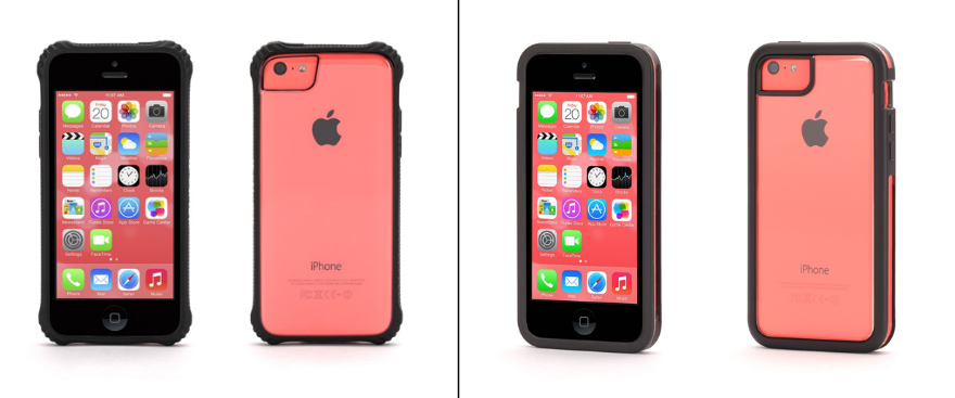Griffin cases for an iPhone 5c | Lindsay Eryn Griffin survivor and identity over a pink iPhone 5c