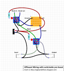 Guitar FX Layouts: Offboard wiring