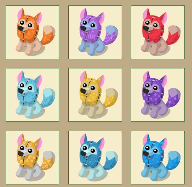The Animal Jam Friendship Community Animal Jam McDonald's Toys!