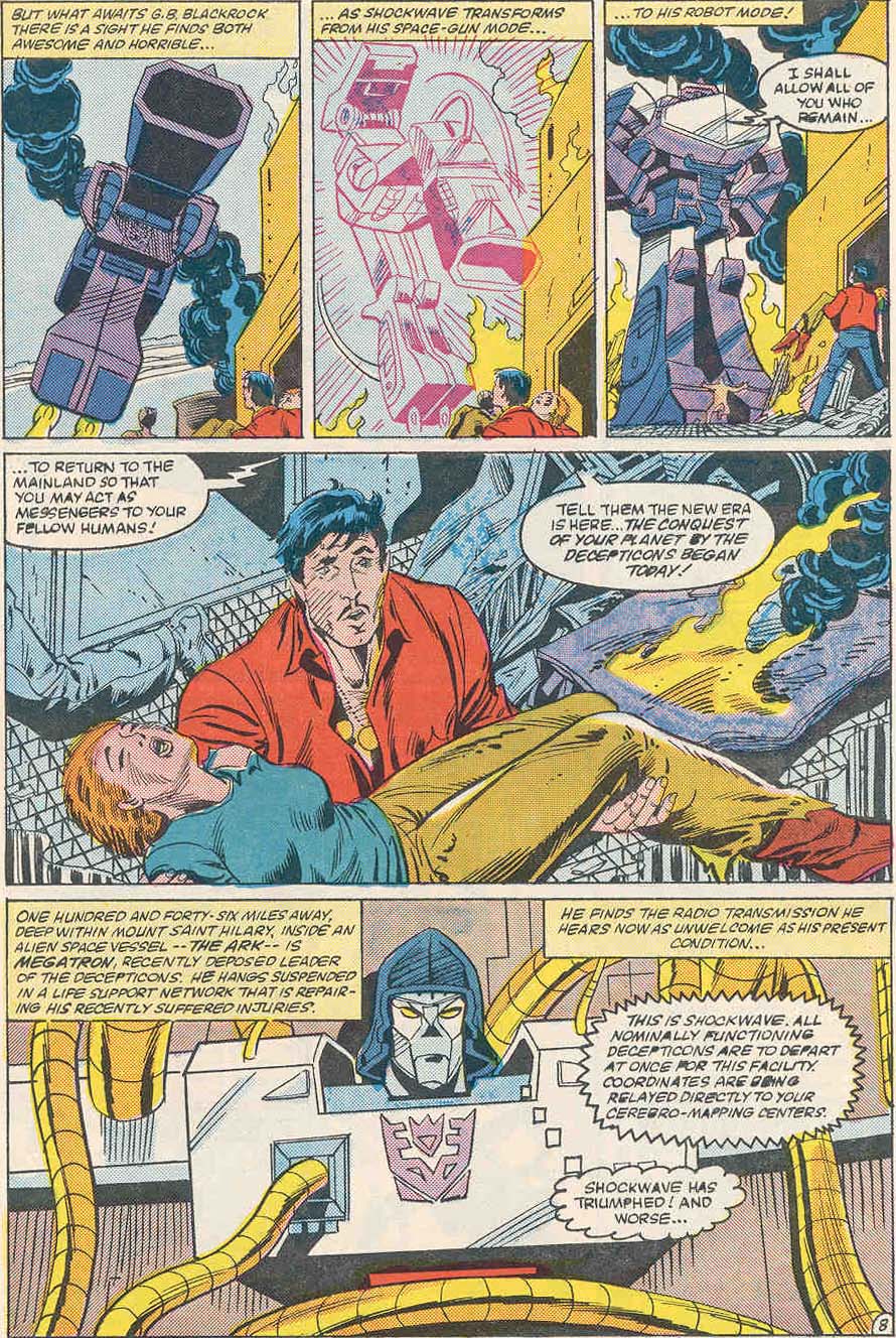 The Transformers (1984) issue 6 - Page 9