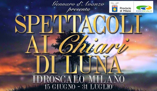 Spettacoli ai Chiari di luna all'Idroscalo di Milano, dal 15 giugno al 31 luglio