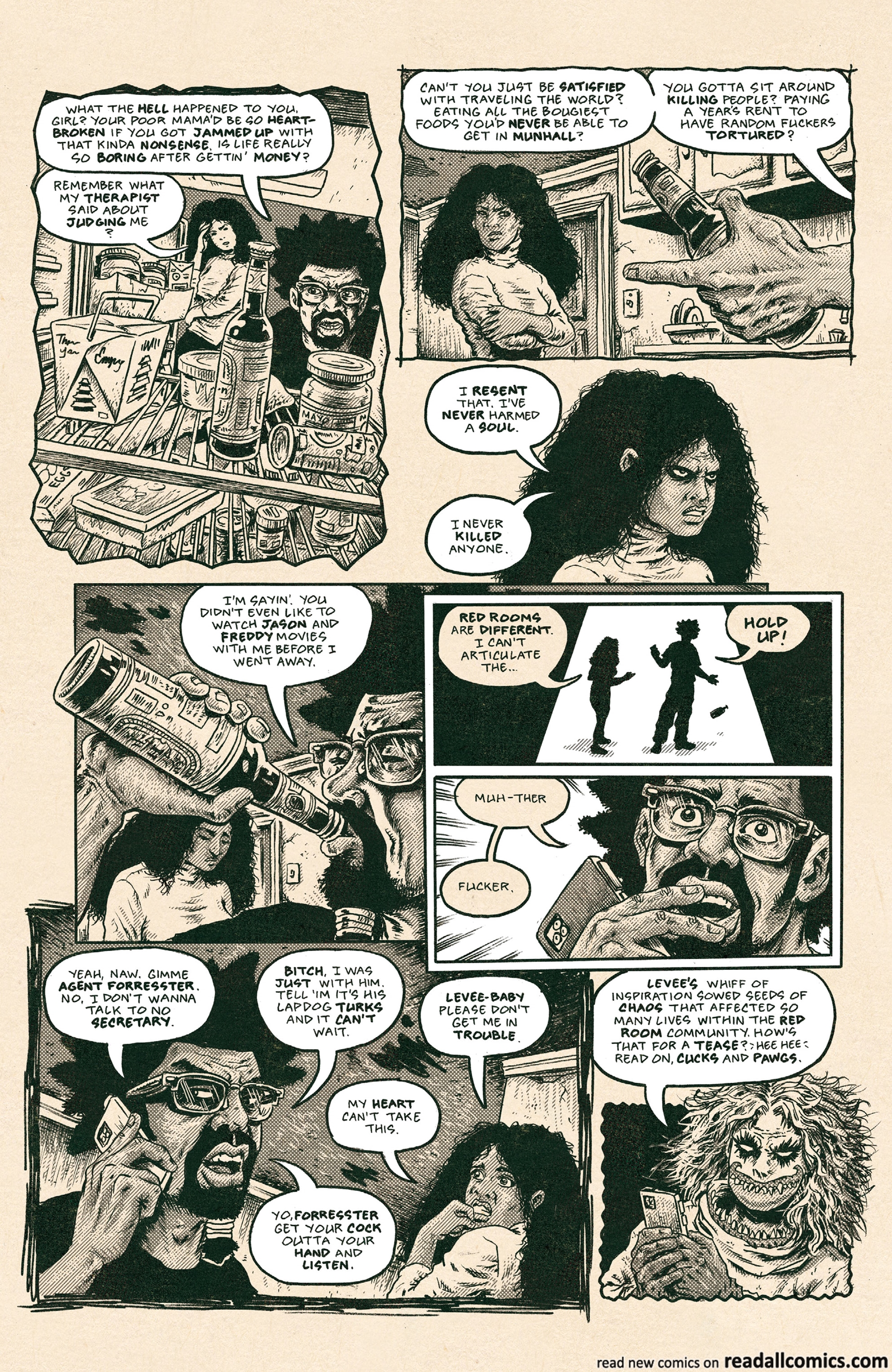 Red Room: Trigger Warnings chapter 4 page 6