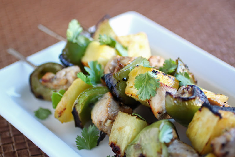 Pineapple Chicken Skewers
