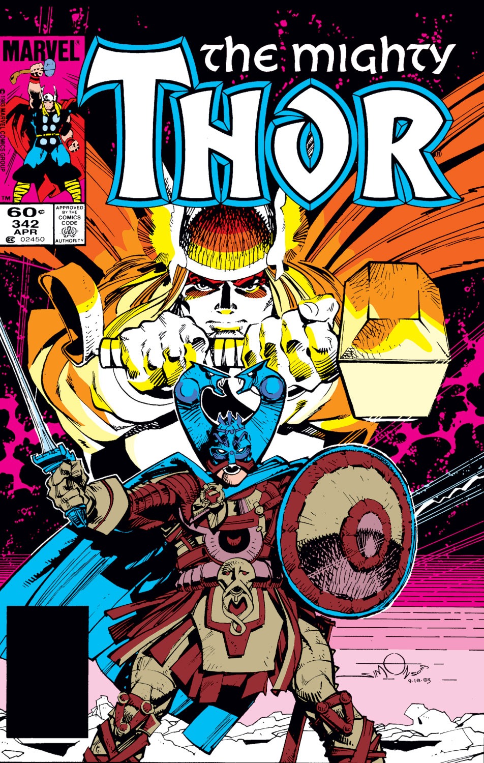 Read online Thor (1966) comic -  Issue #342 - 1