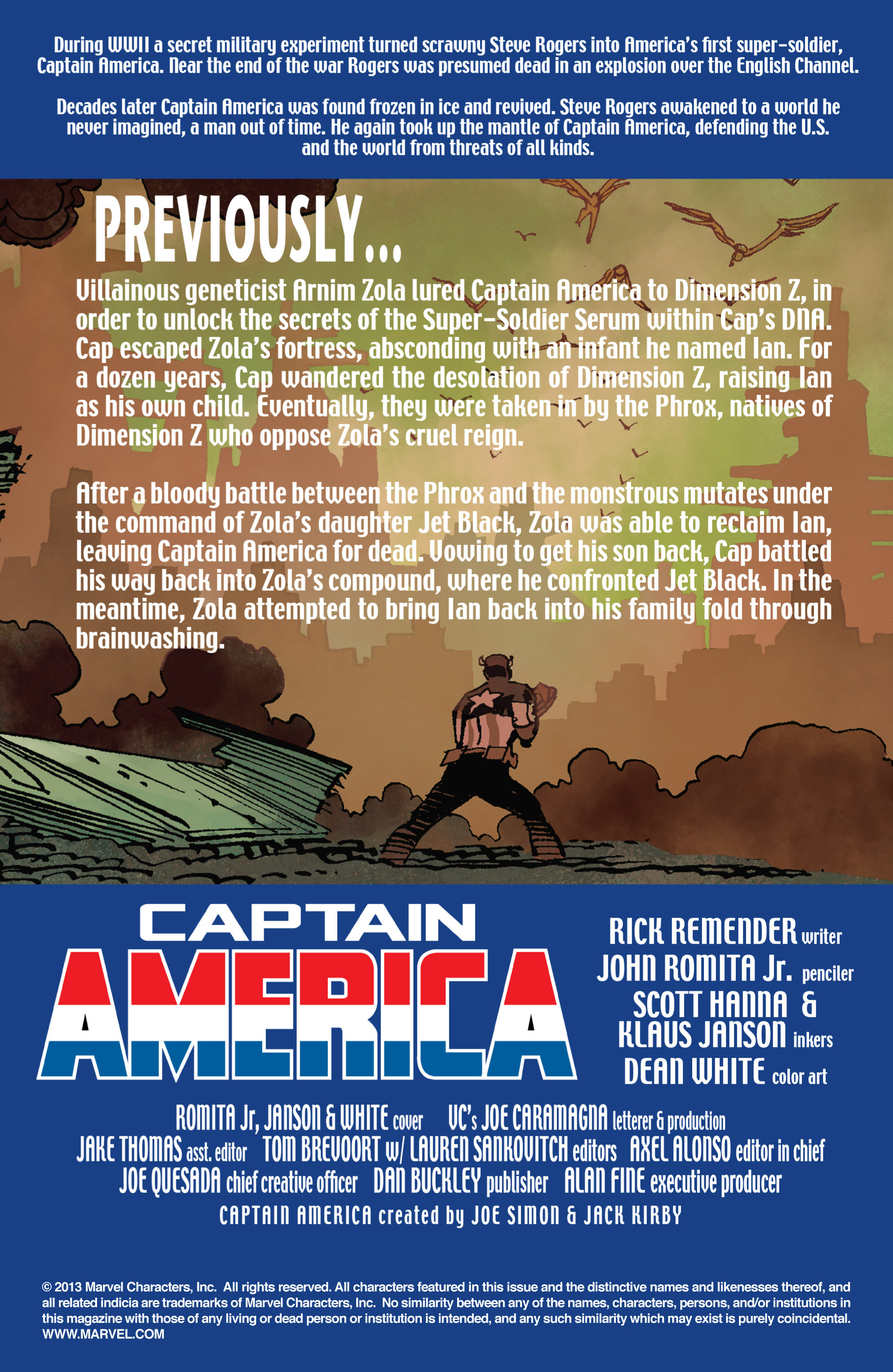 Read online Captain America (2013) comic -  Issue #7 - 2