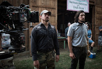 Logan Lucky Adam Driver and Channing Tatum Set Photo (3)