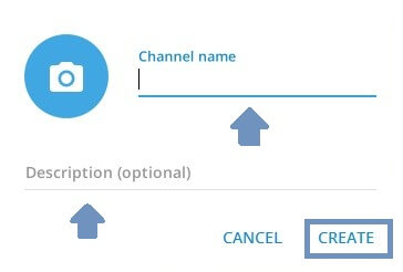 channel name and description