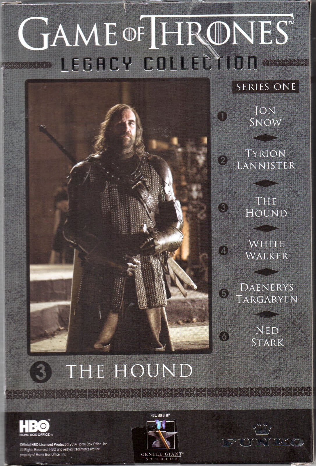 Action Figure Imagery Toy Reviews: Game of Thrones Legacy Collection Series One- THE HOUND