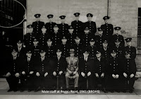 Male staff at Brisbane's Boggo Road Gaol, 1941.