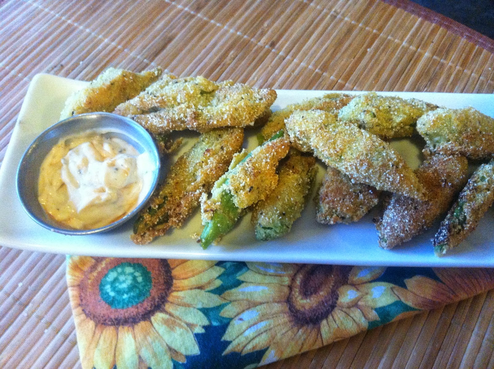 Cooking with Barry & Meta Smashed Fried Okra — eating from the garden