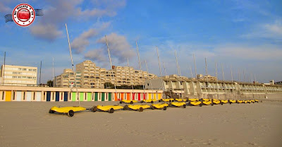 Carro a vela, Le Touquet, Francia