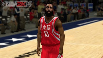 NBA 2k14 Ultimate Custom Roster Update v6.3 : February 25th, 2016 - Rockets Chinese Jersey - HoopsVilla