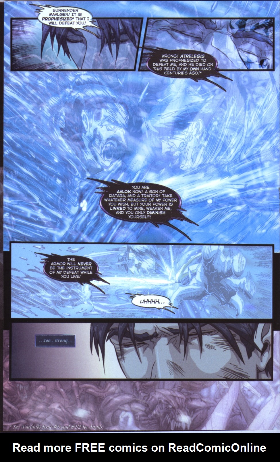 Read online Warlands comic -  Issue #12 - 17