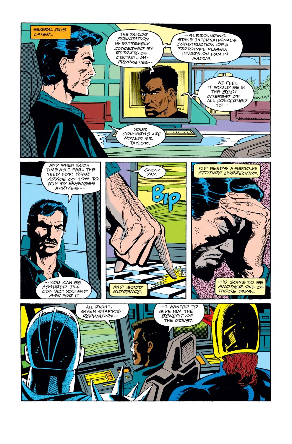 Read online Iron Man (1968) comic -  Issue #302 - 20
