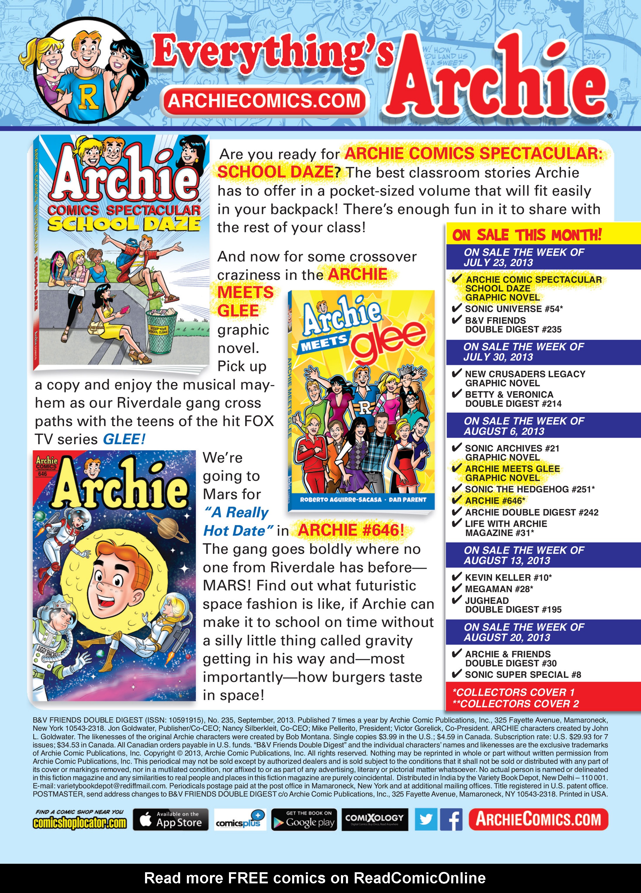 Read online Betty & Veronica Friends Double Digest comic -  Issue #235 - 154