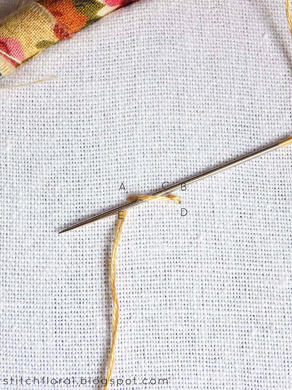 Ladder & Loop stitches tutorial Stitch Floral