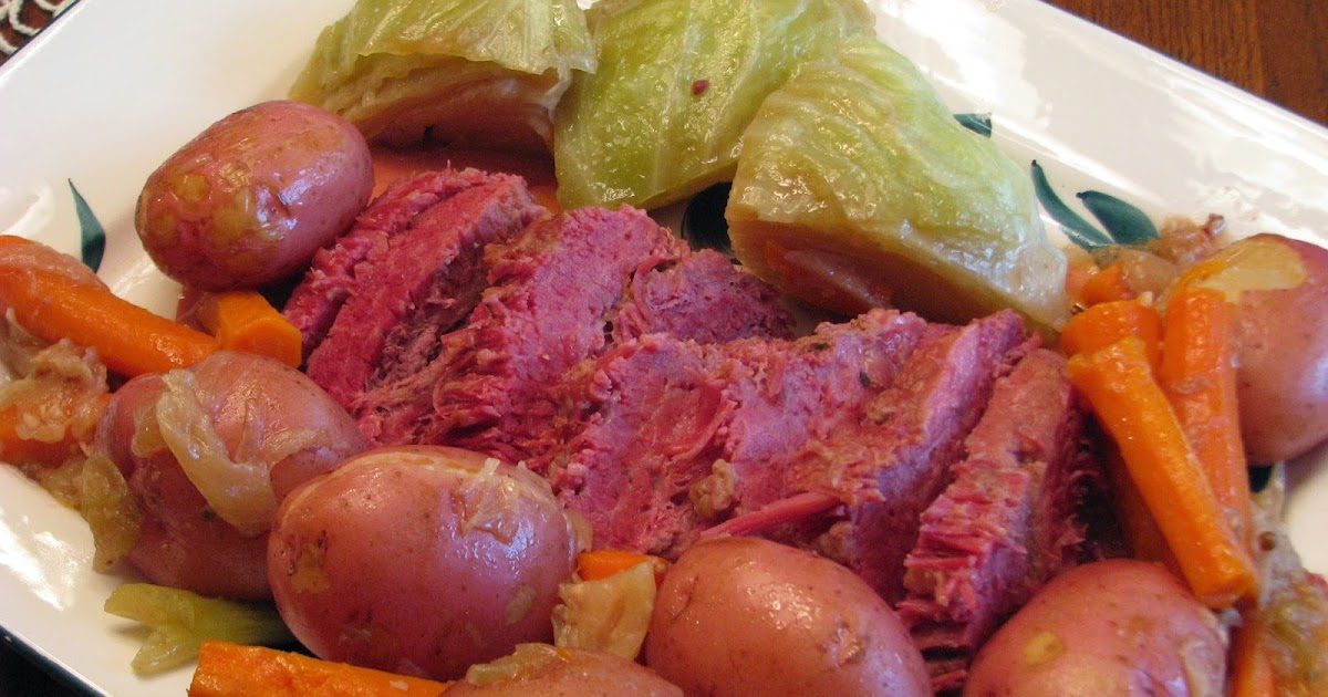 TheFultonGirls Pressure Cooker Corned Beef and Cabbage