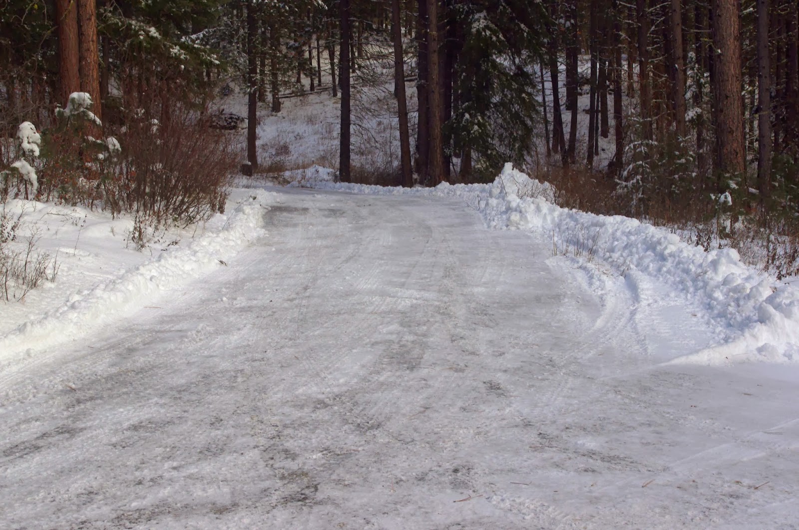 Camas Meadows First Snow Plowing of the Season!!