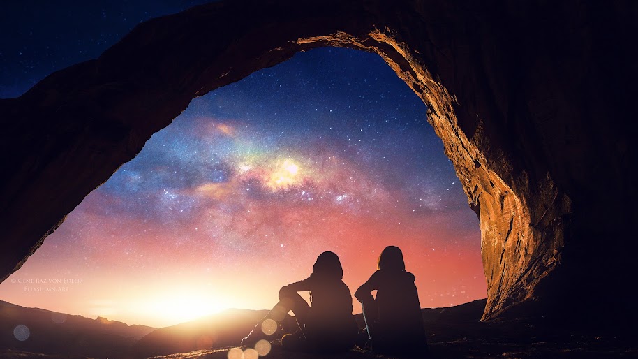 Sunset, Sky, Stars, Scenery, Photography, 4K, #155 Wallpaper