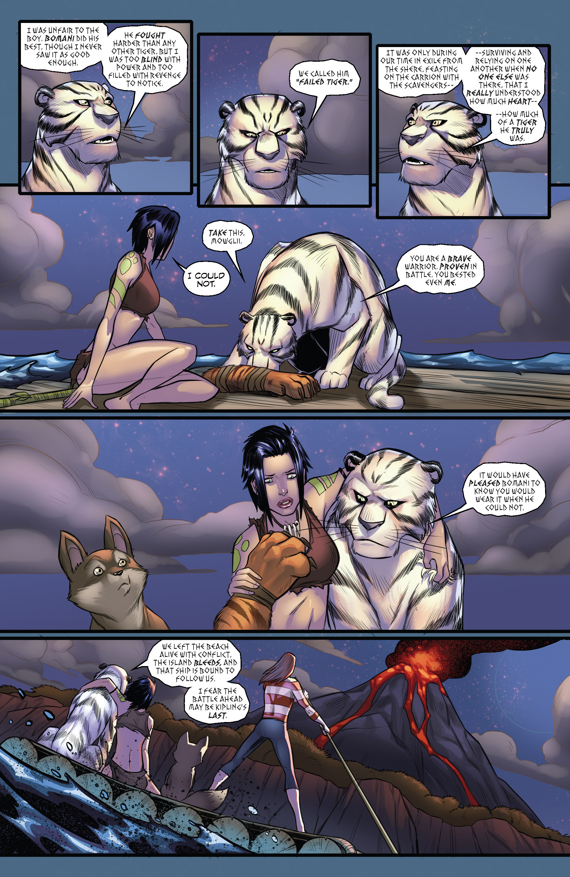 Read online Grimm Fairy Tales presents The Jungle Book: Fall of the Wild comic -  Issue #4 - 21