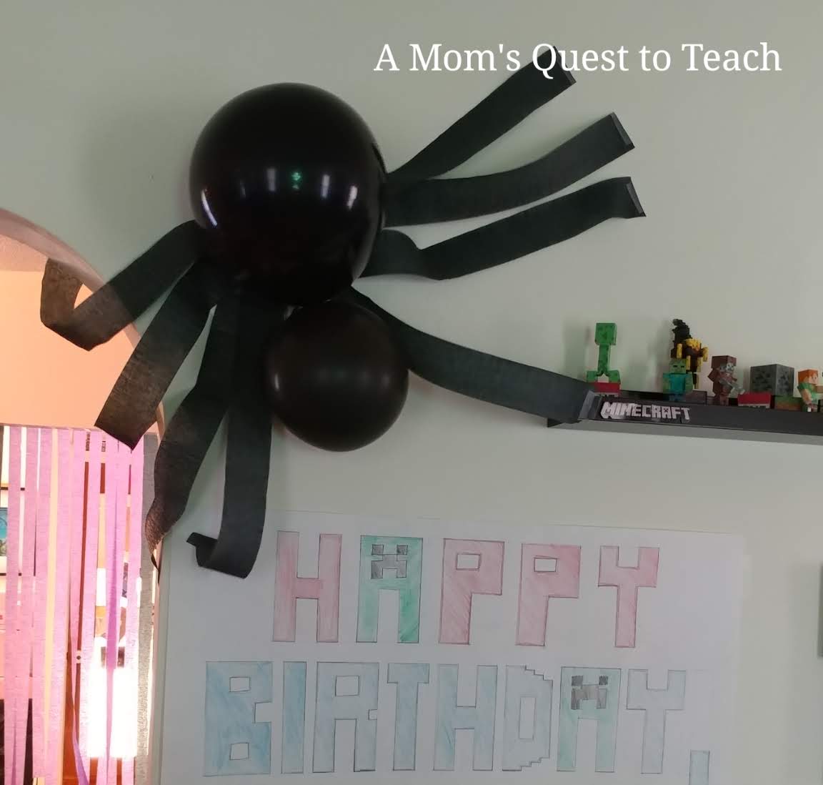 A Mom S Quest To Teach Minecraft Birthday Punch Trees And Party