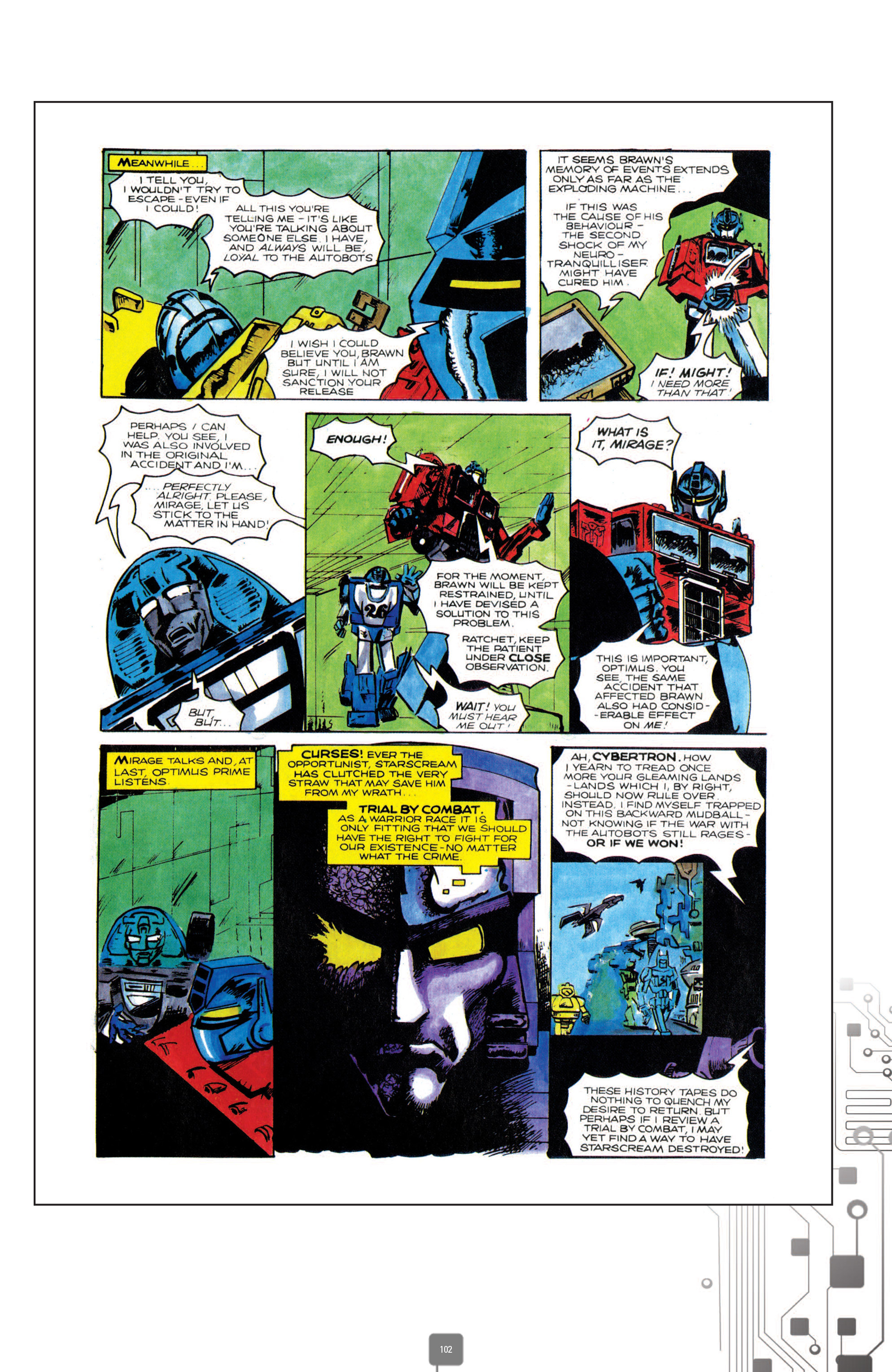 Read online The Transformers Classics UK comic -  Issue # TPB 1 - 103
