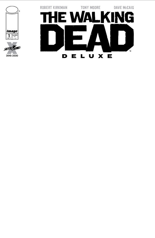 The Walking Dead Deluxe - Art Adams, Julian Totino Tedesco and Sketch Covers