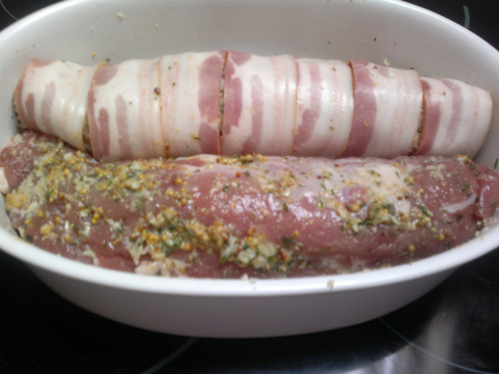 Comienzo Doncella Penetrar COMEASTUR: Solomillo de Cerdo al Horno; con Mostaza y Bacon
