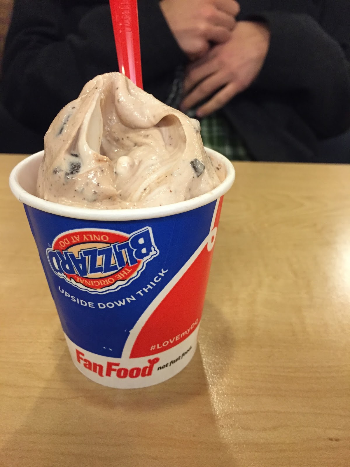 Dairy Queen Peanut Butter Cookie Dough Smash Blizzard