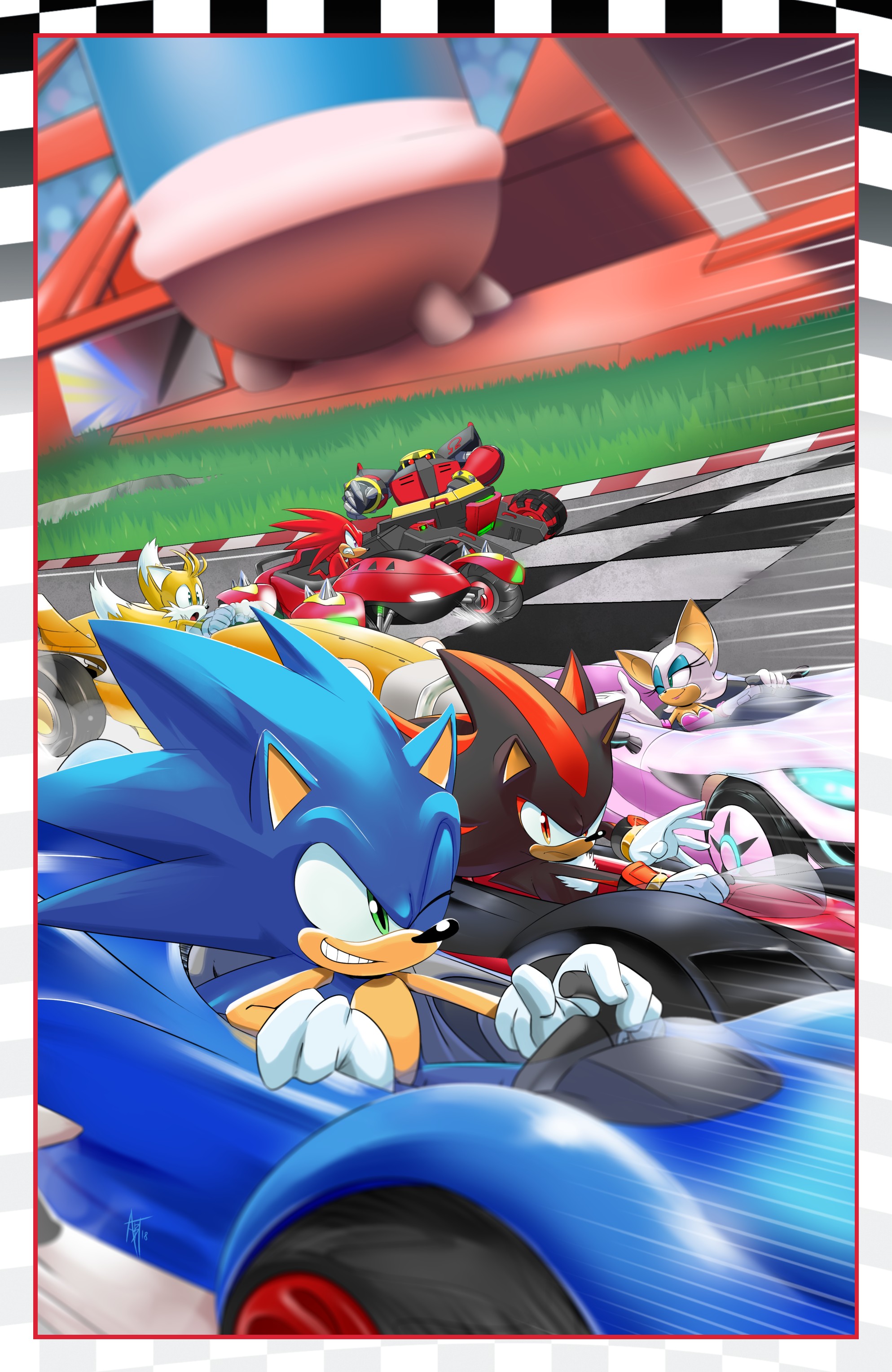 Read online Team Sonic Racing Deluxe Turbo Championship Edition comic -  Issue # Full - 23