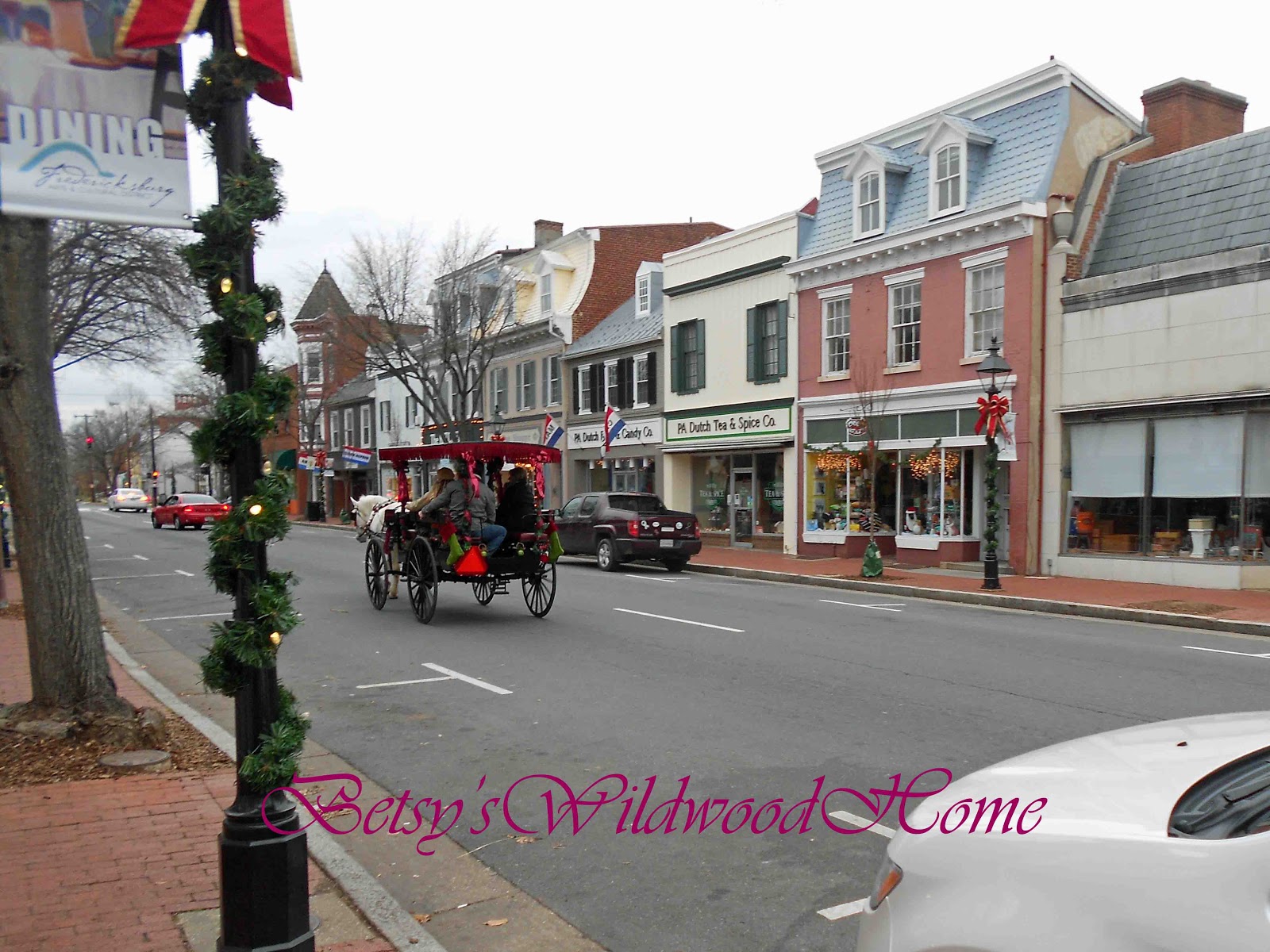 Christmas in fredericksburg va