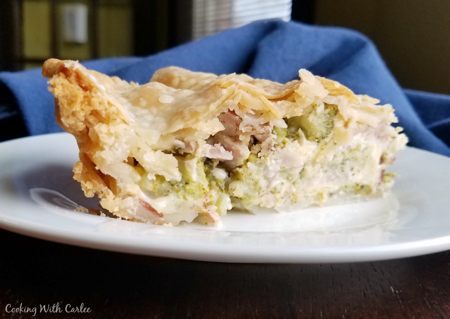 Cooking With Carlee Ham, Broccoli and Cheese Pot Pie