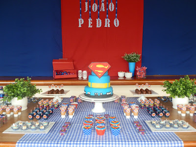 Resultado de imagem para festa superman clean