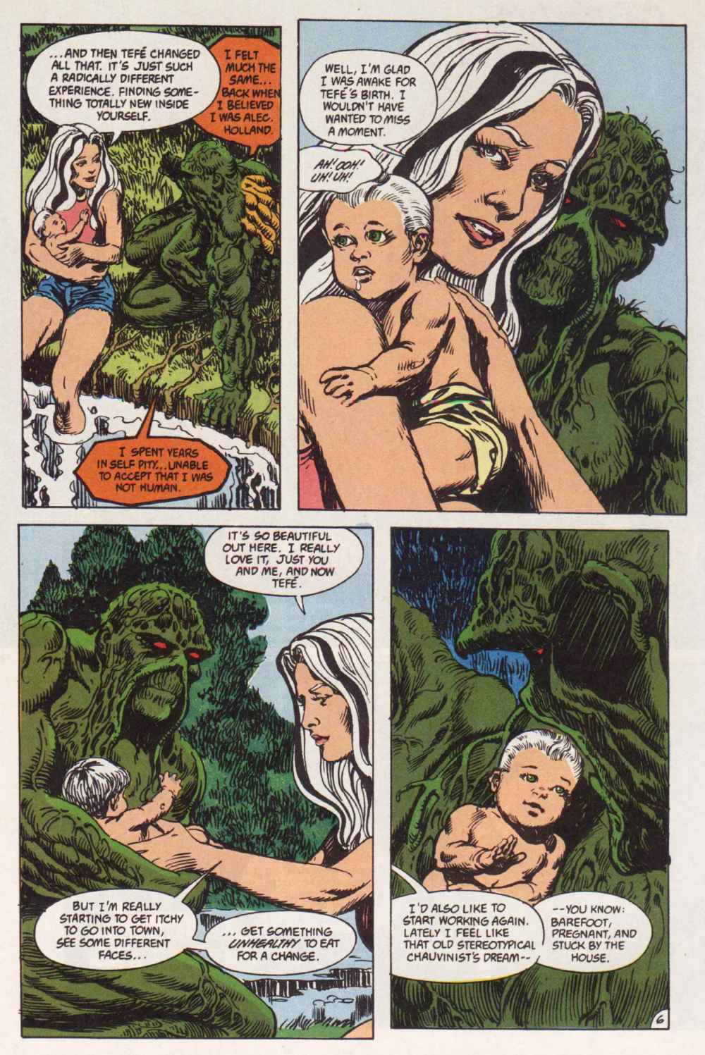 Read online Swamp Thing (1982) comic -  Issue #93 - 5