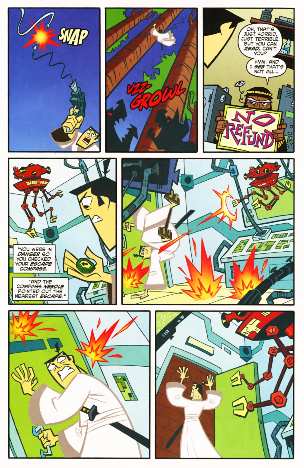 Read online Cartoon Network Action Pack comic -  Issue #39 - 17
