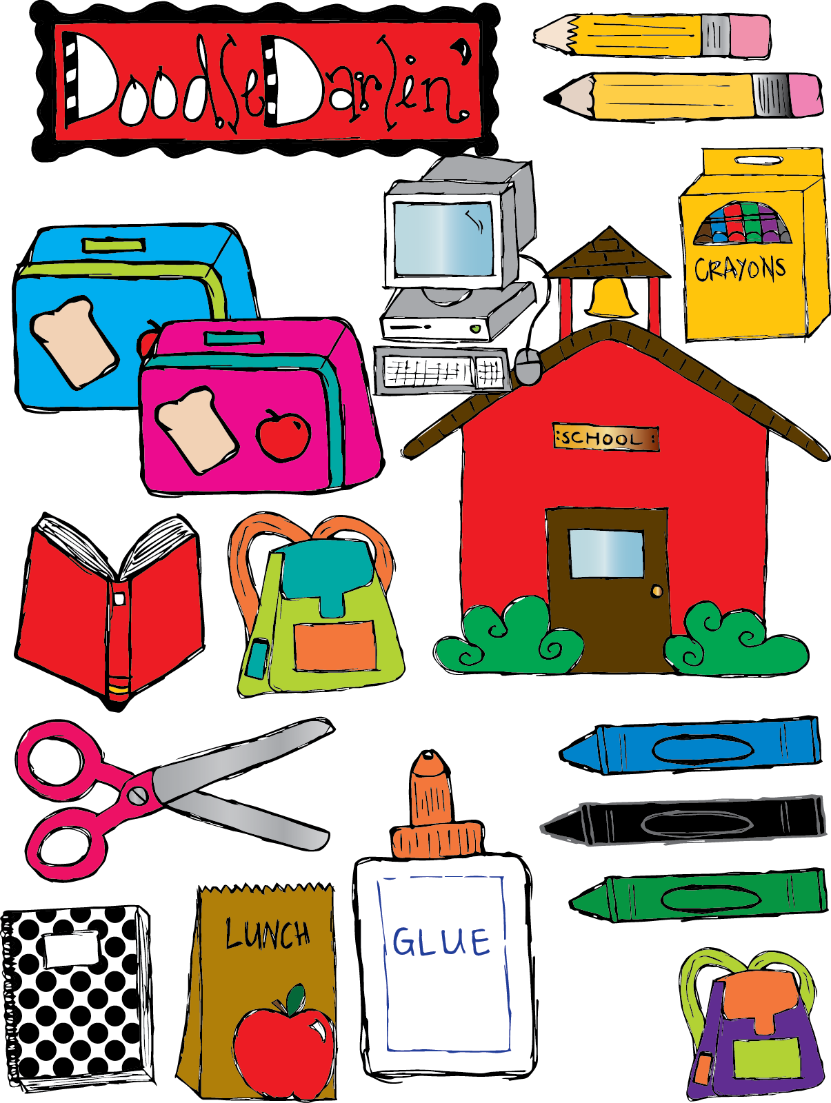 clipart school things - photo #3