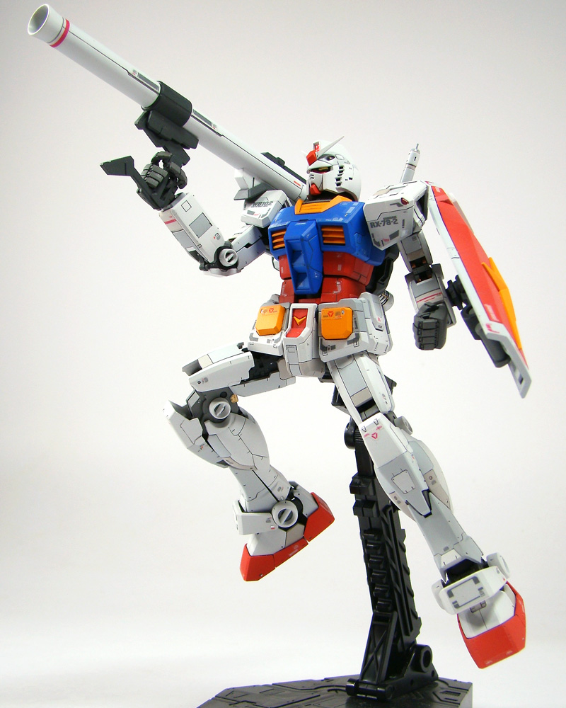 Custom Build: RG 1/144 RX-78-2 Gundam - Gundam Kits Collection News and Reviews 1 144 rg rx 78 2 gundam